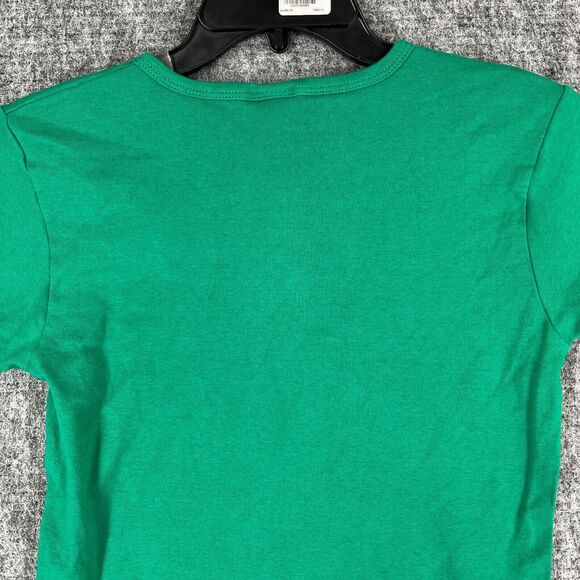 John Deere Shirt Womens Extra Large Green Basic Top Short-Sleeve Casual Tee - Picture 4 of 11